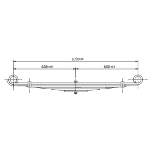 دست فنر چرخ جلو Mitsubishi(Fuso) Canter