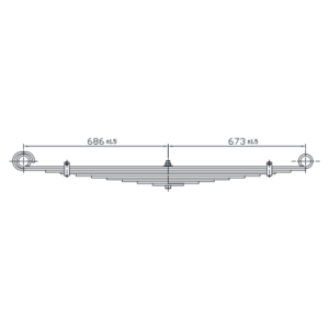 دست فنر چرخ جلو International/Navistar Paystar Suspension