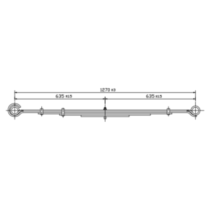 دست فنر چرخ جلو International/Navistar S-series