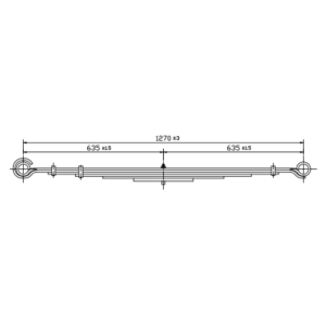 دست فنر چرخ جلو International/Navistar S-series