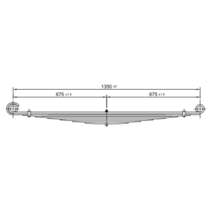 دست فنر چرخ جلو ISUZU FSR, Chevrolet/GMC W6