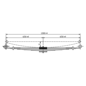 دست فنر چرخ جلو ISUZU NPR75/700P/HD