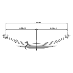 دست فنر چرخ عقب ISUZU DMAX