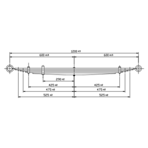 دست فنر چرخ عقب ISUZU D-Max