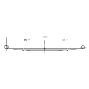 دست فنر چرخ جلو Jeep Wrangler YJ Series
