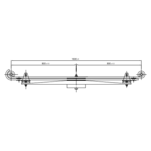 دست فنر چرخ عقب MAN 8.113