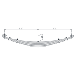 دست فنر چرخ جلو Mercedes Benz