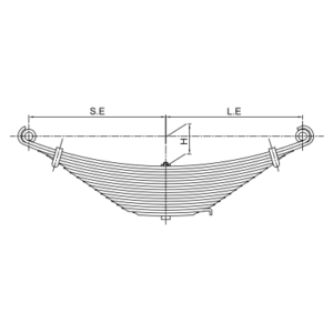 دست فنر چرخ جلو Mercedes Benz 3535