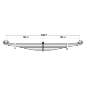 دست فنر چرخ جلو Howo 3237 و Steyr 92