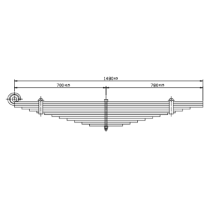 دست فنر چرخ جلو Renault
