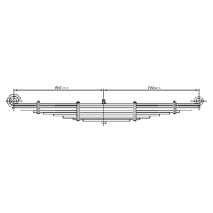 دست فنر چرخ عقب Scania