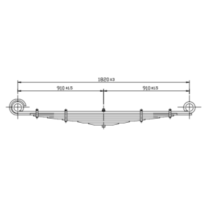 دست فنر چرخ جلو SCANIA