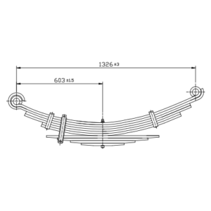 دست فنر چرخ عقب Toyota Land Cruiser