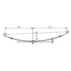 دست فنر چرخ عقب Toyota Corolla Van/Wagon