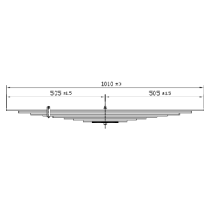 دست فنر چرخ عقب Hino SF17/SG19/SG20/SG23