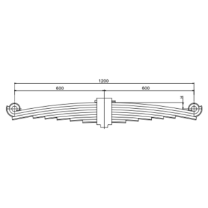 دست فنر واگن Waggon Union GmbH 20Ton