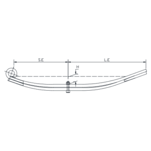 دست فنر پارابولیک تریلی ADR