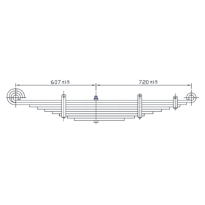 دست فنر چرخ جلو Ford سری L