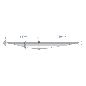 دست فنر چرخ عقب Ford F150/F250