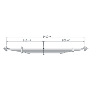 دست فنر چرخ عقب Ford سری F