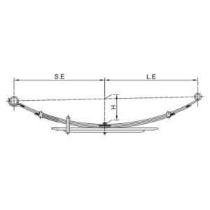 دست فنر چرخ عقبFoton Tunland/FT-500/Bison Savanna