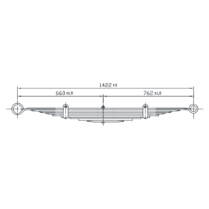 دست فنر چرخ عقب GM Chevrolet