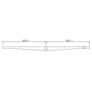 فنر پارابولیک چرخ عقب GM Chevrolet