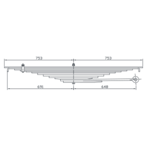 دست فنر چرخ عقب GM Chevrolet