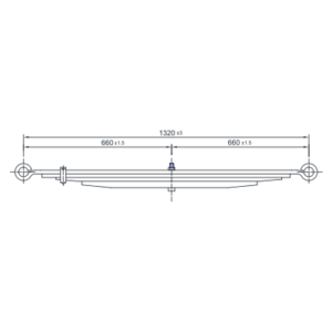 دست فنر چرخ عقب GM Chevrolet GMC