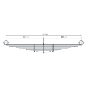 دست فنر چرخ عقب GM Chevrolet
